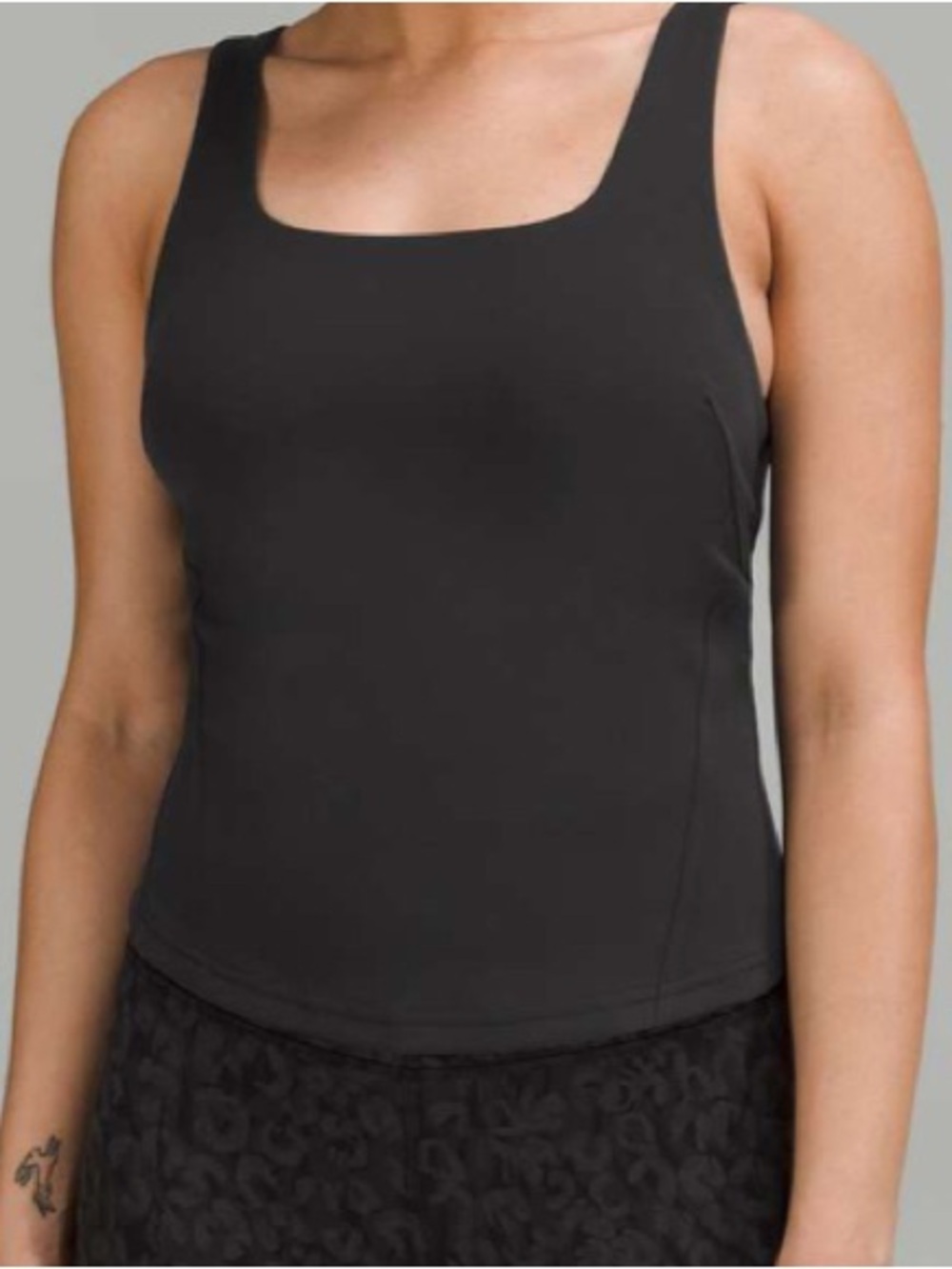 Black lululemon InStill Tank Top